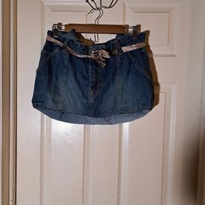 No brand denim purse